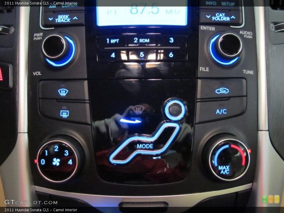 Camel Interior Controls for the 2011 Hyundai Sonata GLS #41513913