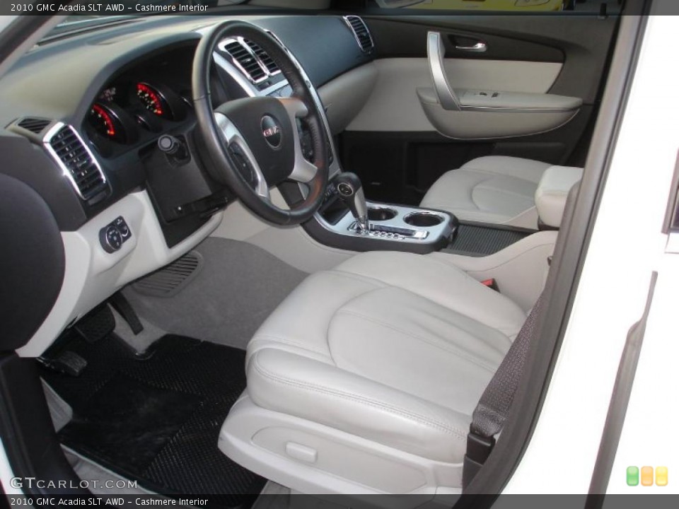 Cashmere Interior Photo for the 2010 GMC Acadia SLT AWD #41516373