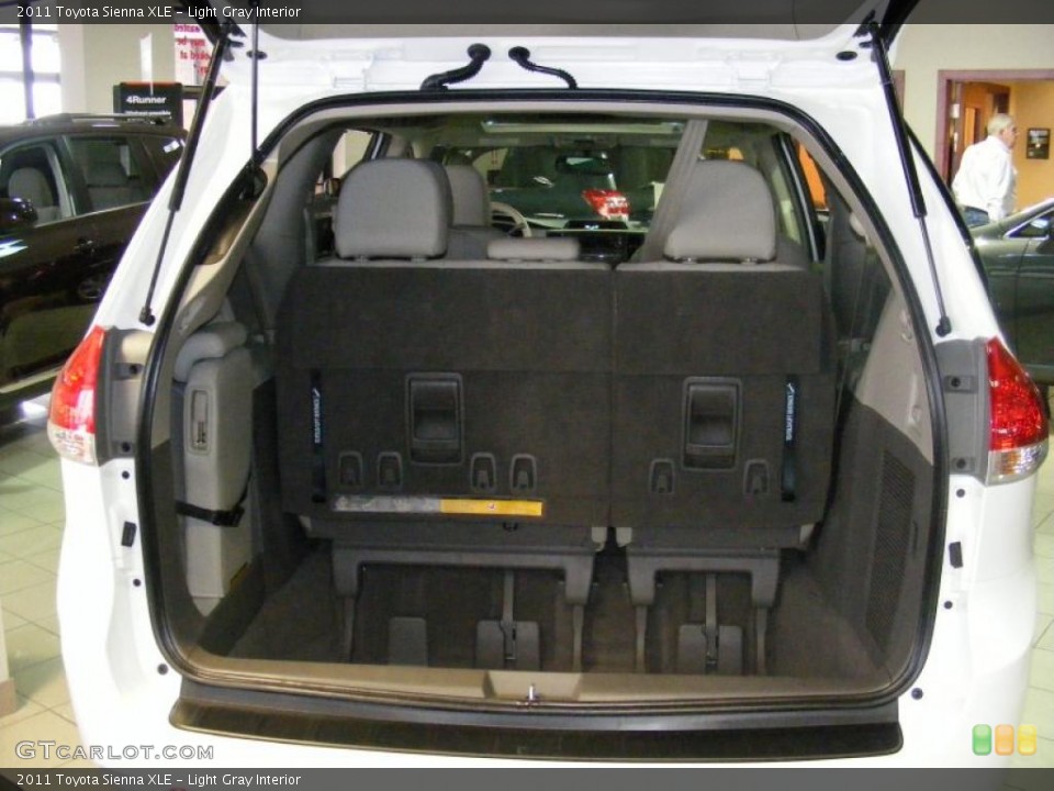 Light Gray Interior Trunk for the 2011 Toyota Sienna XLE #41517213