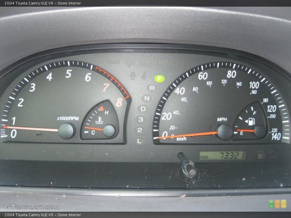 Stone Interior Gauges for the 2004 Toyota Camry XLE V6 #41517725