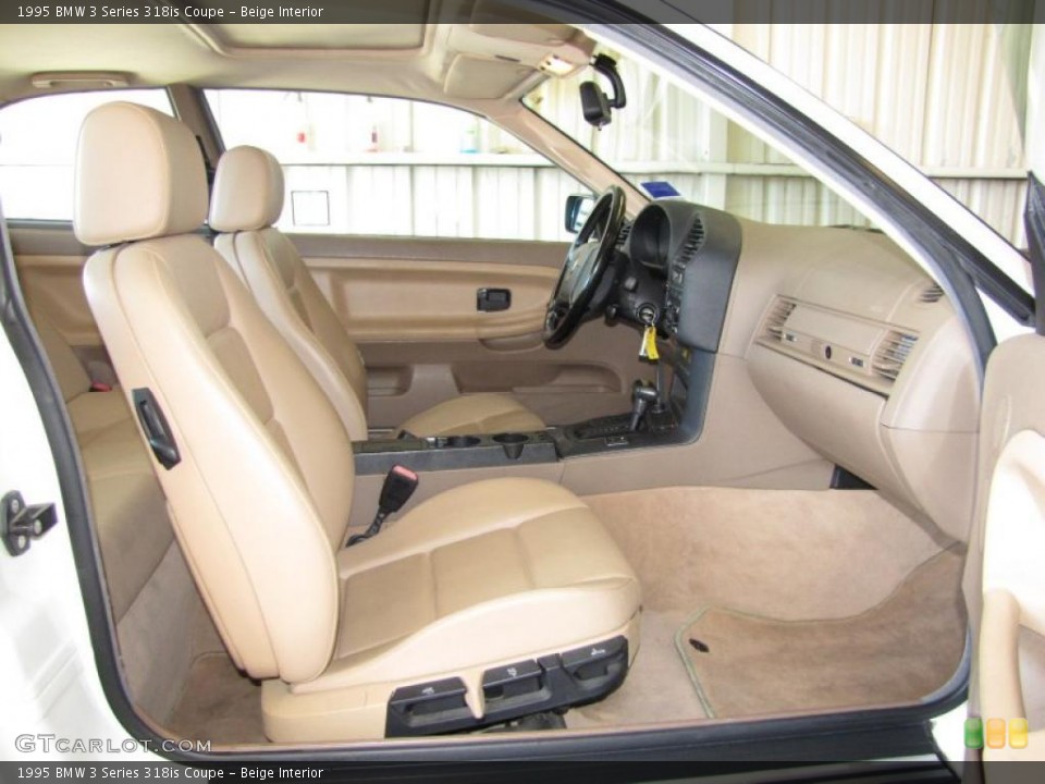 Beige Interior Photo for the 1995 BMW 3 Series 318is Coupe #41518209