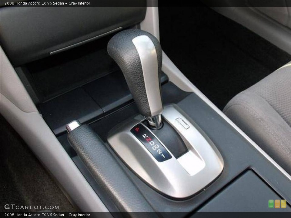 Gray Interior Transmission for the 2008 Honda Accord EX V6 Sedan #41519425