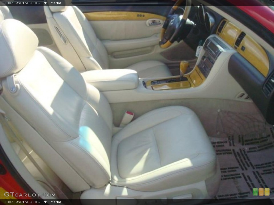 Ecru Interior Photo for the 2002 Lexus SC 430 #41519477