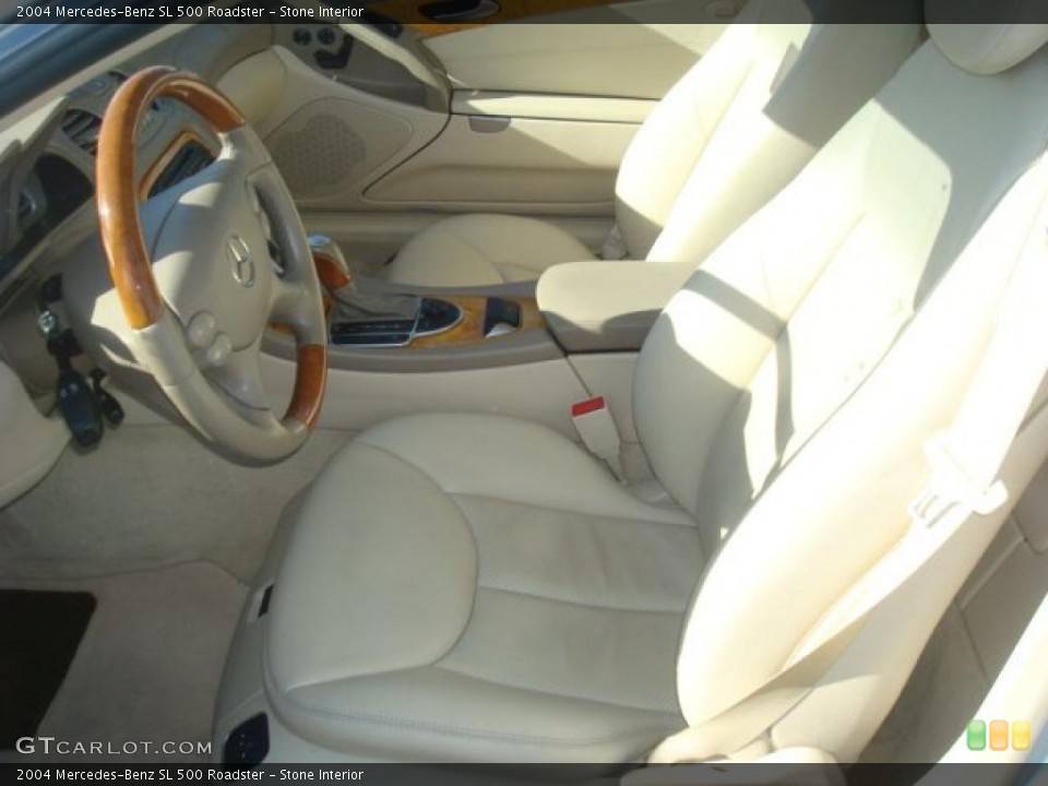 Stone Interior Photo for the 2004 Mercedes-Benz SL 500 Roadster #41519869