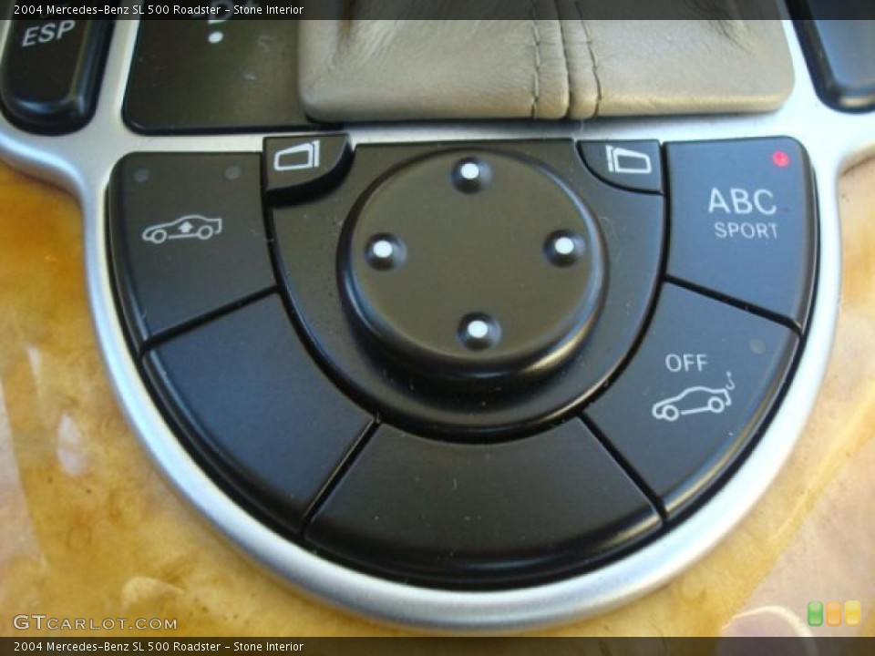 Stone Interior Controls for the 2004 Mercedes-Benz SL 500 Roadster #41519993