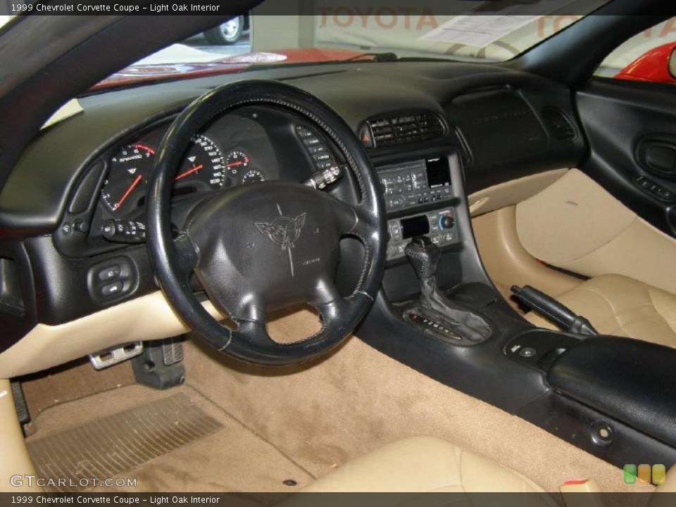 Light Oak Interior Prime Interior for the 1999 Chevrolet Corvette Coupe #41522853