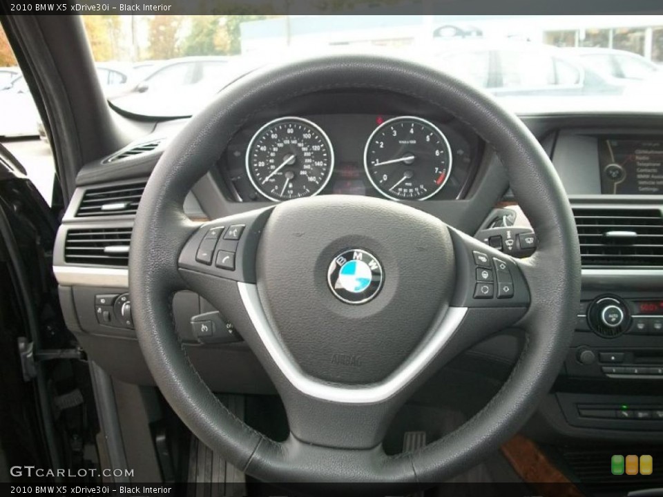 Black Interior Gauges for the 2010 BMW X5 xDrive30i #41524765