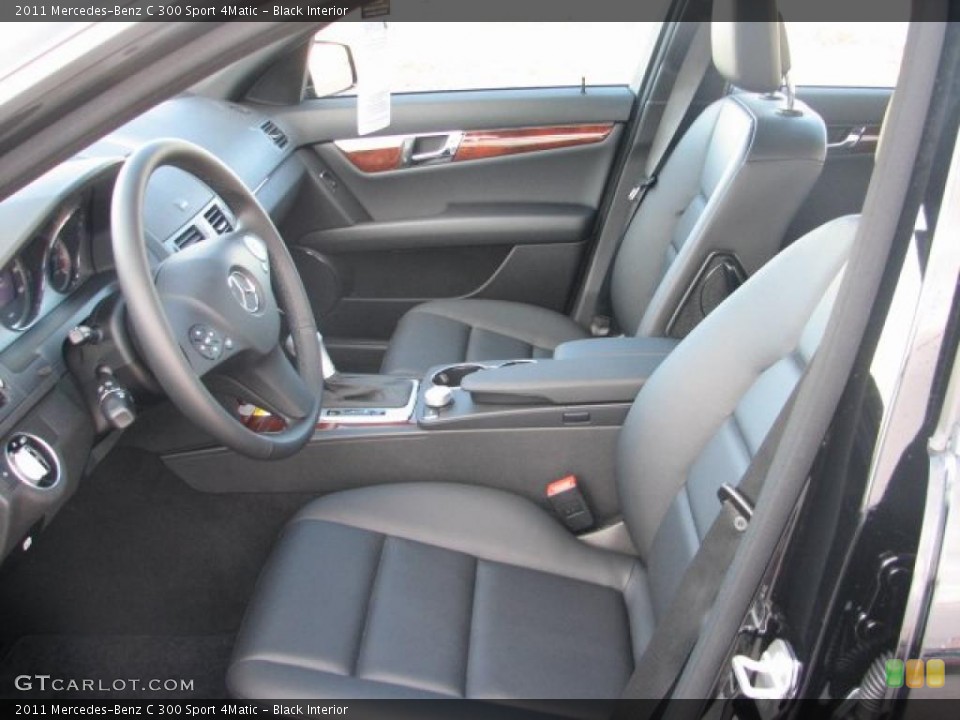 Black Interior Photo for the 2011 Mercedes-Benz C 300 Sport 4Matic #41526645