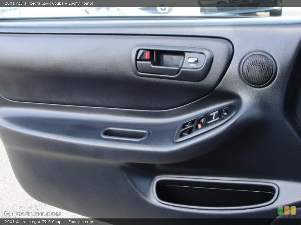 Ebony Interior Door Panel for the 2001 Acura Integra GS-R Coupe #41526657