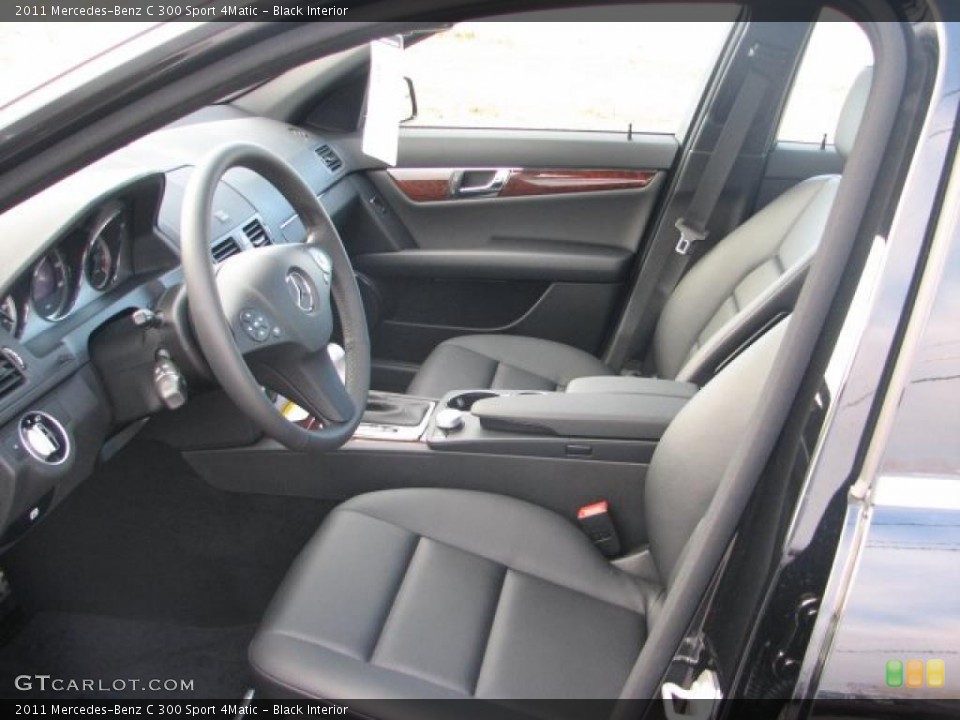 Black Interior Photo for the 2011 Mercedes-Benz C 300 Sport 4Matic #41526845