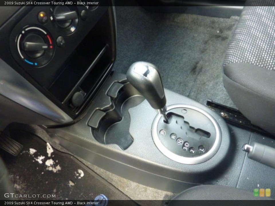 Black Interior Transmission for the 2009 Suzuki SX4 Crossover Touring AWD #41528205