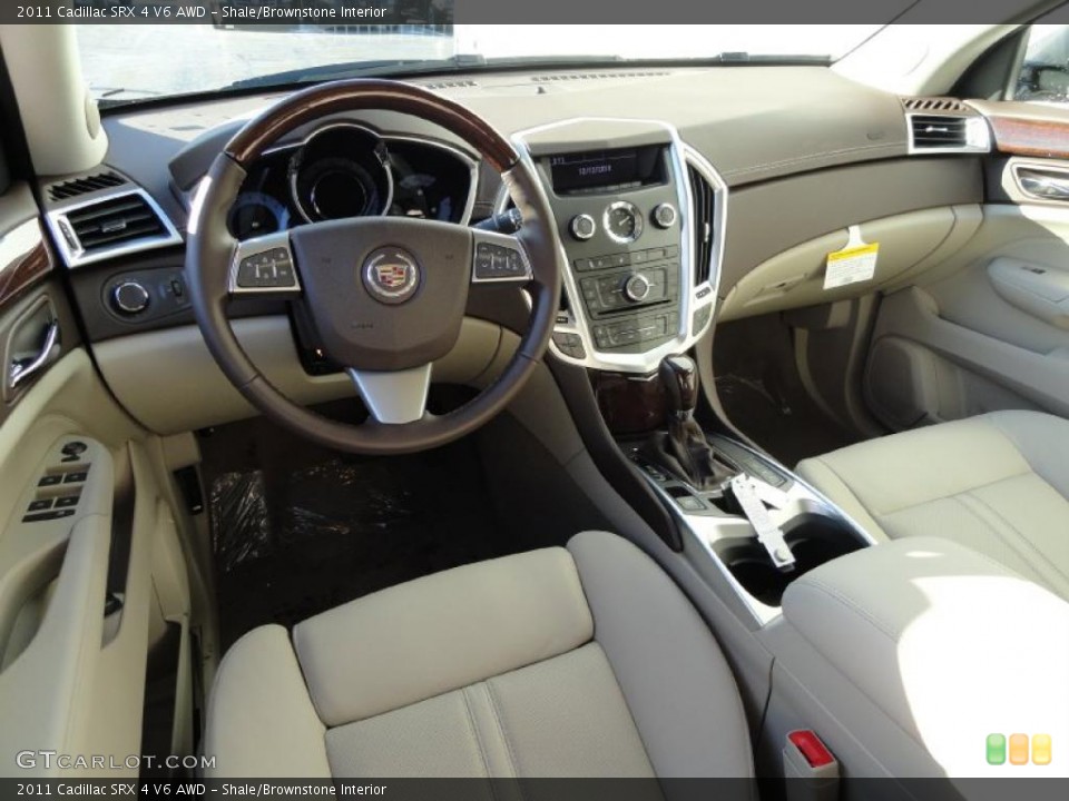 Shale/Brownstone Interior Prime Interior for the 2011 Cadillac SRX 4 V6 AWD #41529109