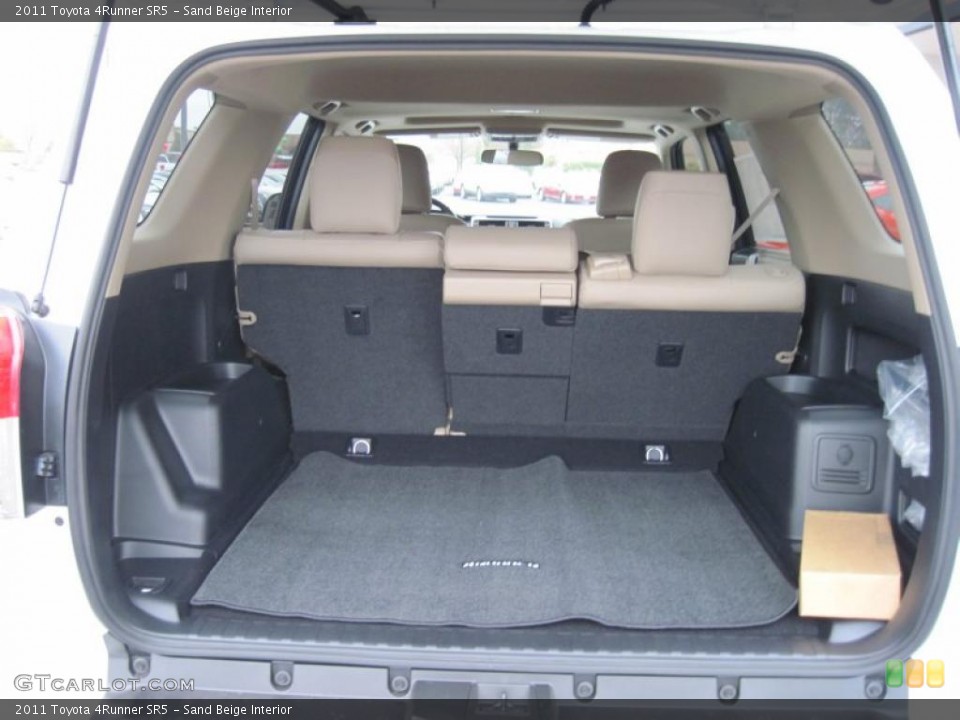 Sand Beige Interior Trunk for the 2011 Toyota 4Runner SR5 #41530553