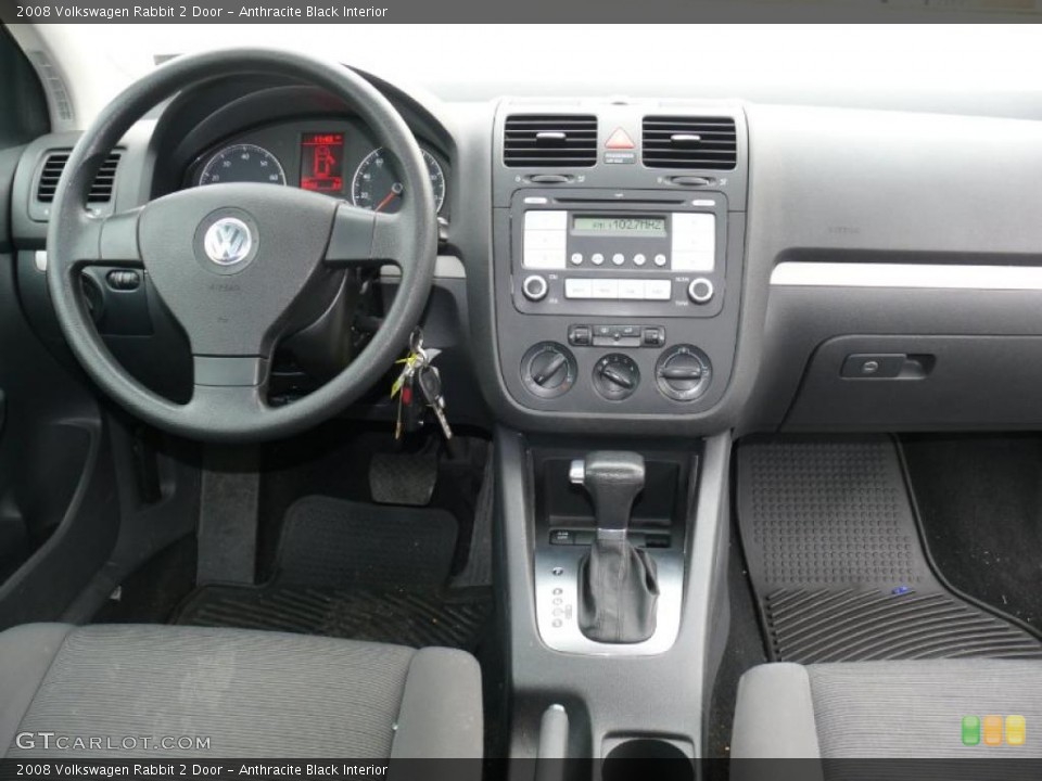 Anthracite Black Interior Dashboard for the 2008 Volkswagen Rabbit 2 Door #41531033