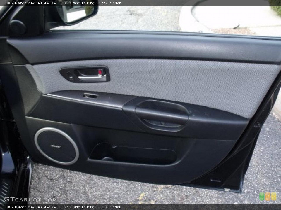 Black Interior Door Panel for the 2007 Mazda MAZDA3 MAZDASPEED3 Grand Touring #41531657