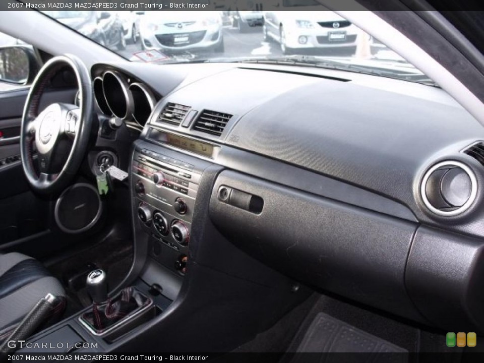 Black Interior Dashboard for the 2007 Mazda MAZDA3 MAZDASPEED3 Grand Touring #41531669