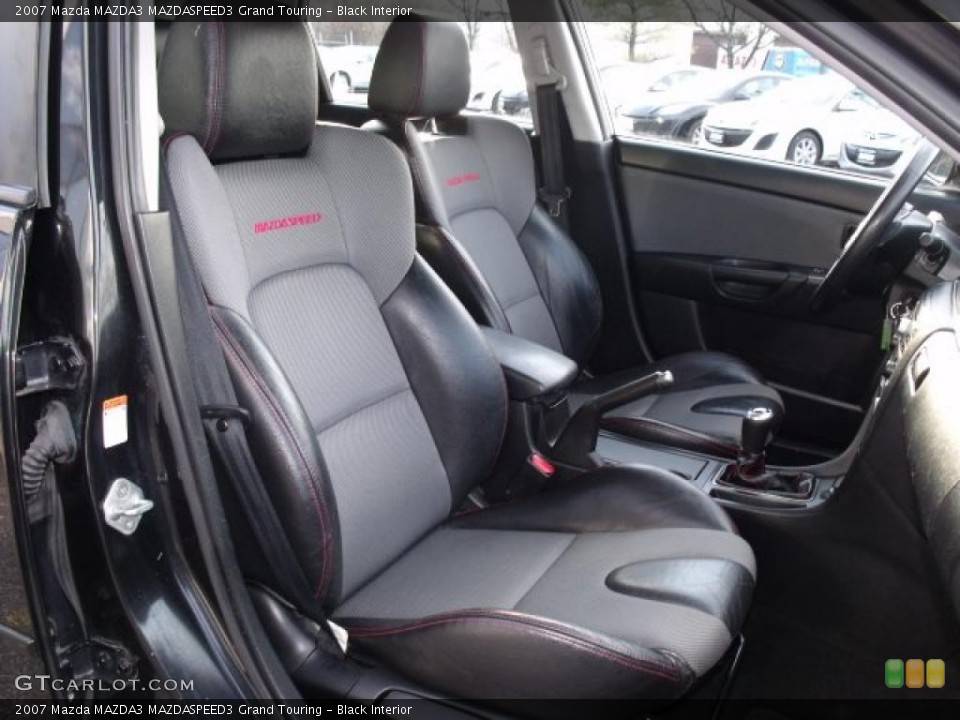 Black Interior Photo for the 2007 Mazda MAZDA3 MAZDASPEED3 Grand Touring #41531681