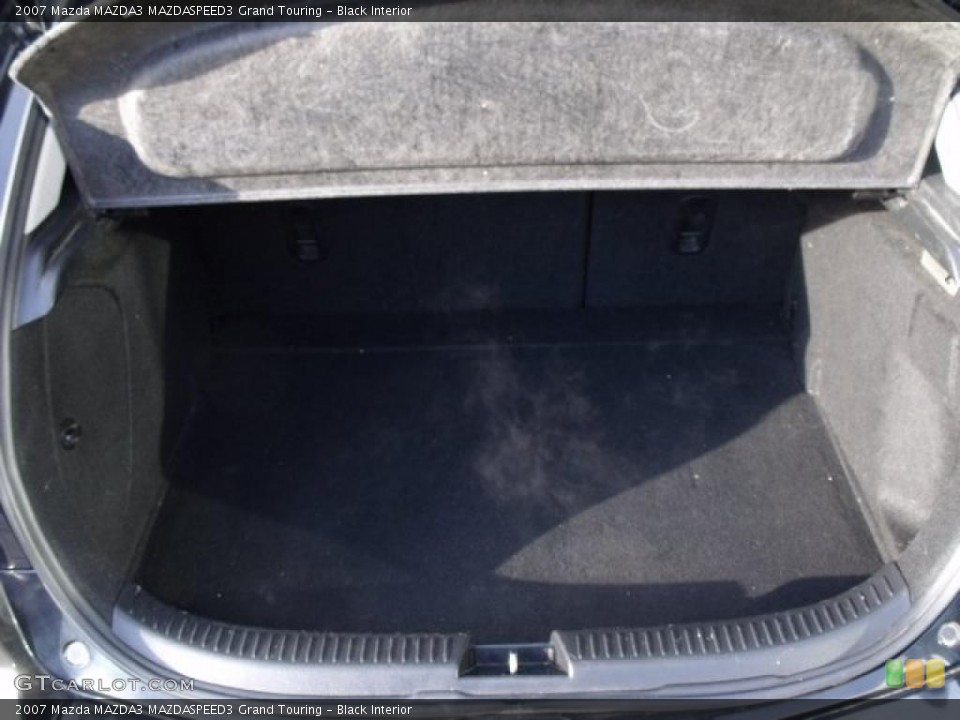 Black Interior Trunk for the 2007 Mazda MAZDA3 MAZDASPEED3 Grand Touring #41531717
