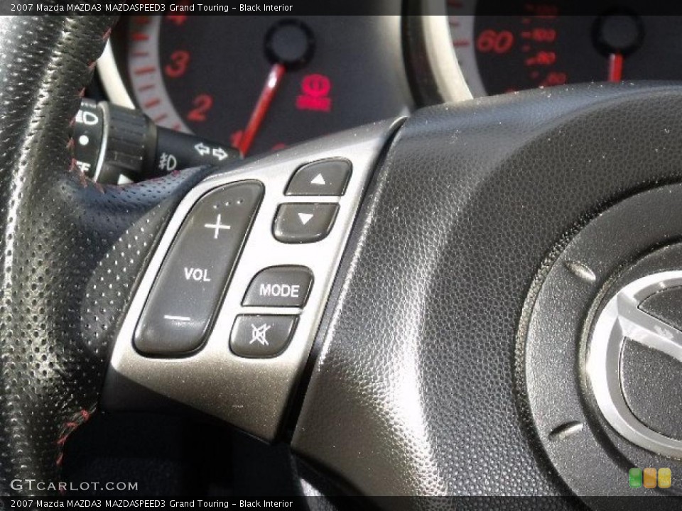 Black Interior Controls for the 2007 Mazda MAZDA3 MAZDASPEED3 Grand Touring #41531841