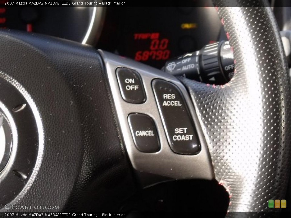 Black Interior Controls for the 2007 Mazda MAZDA3 MAZDASPEED3 Grand Touring #41531853