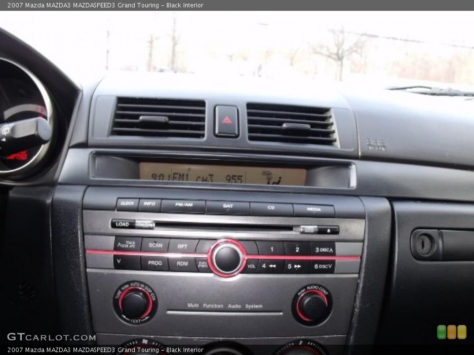 Black Interior Controls for the 2007 Mazda MAZDA3 MAZDASPEED3 Grand Touring #41531889