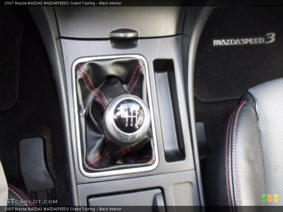 Black Interior Transmission for the 2007 Mazda MAZDA3 MAZDASPEED3 Grand Touring #41531913
