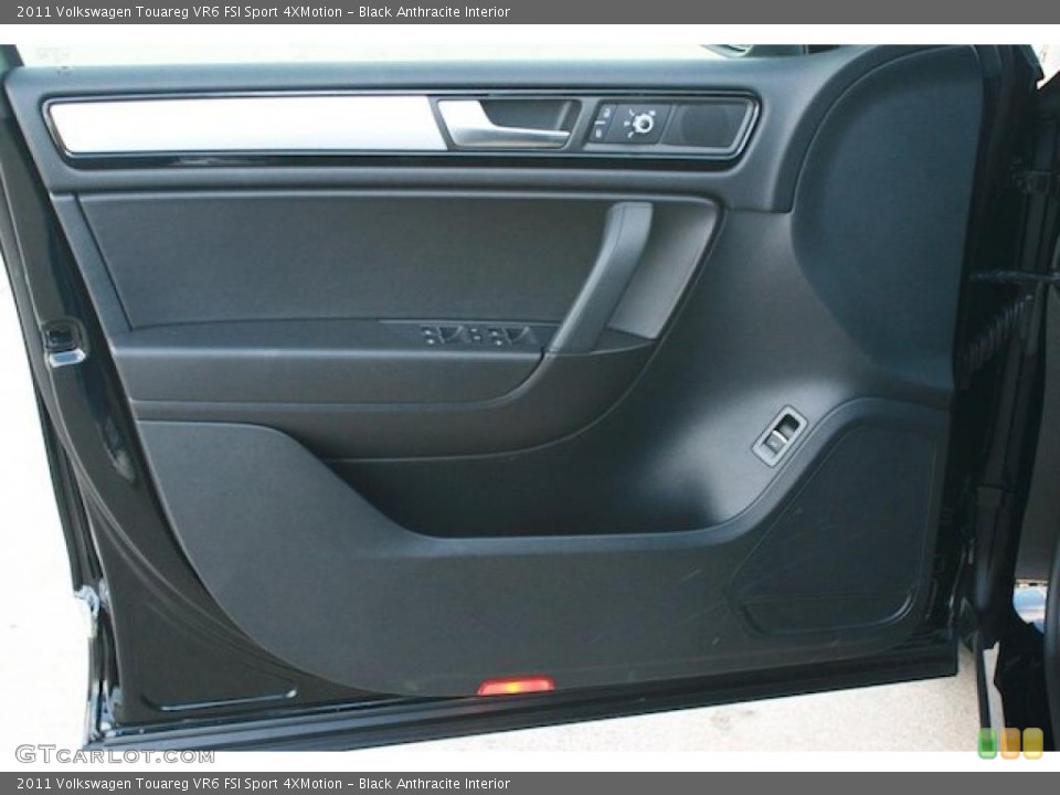 Black Anthracite Interior Door Panel for the 2011 Volkswagen Touareg VR6 FSI Sport 4XMotion #41531981