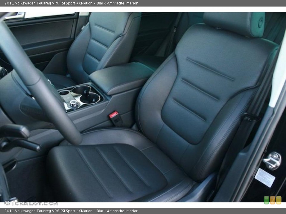Black Anthracite Interior Photo for the 2011 Volkswagen Touareg VR6 FSI Sport 4XMotion #41532017