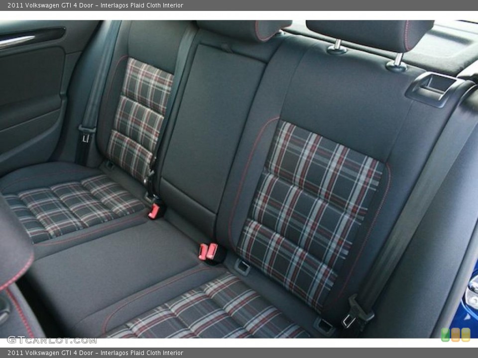 Interlagos Plaid Cloth Interior Photo for the 2011 Volkswagen GTI 4 Door #41532869