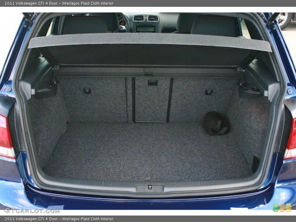 Interlagos Plaid Cloth Interior Trunk for the 2011 Volkswagen GTI 4 Door #41532873