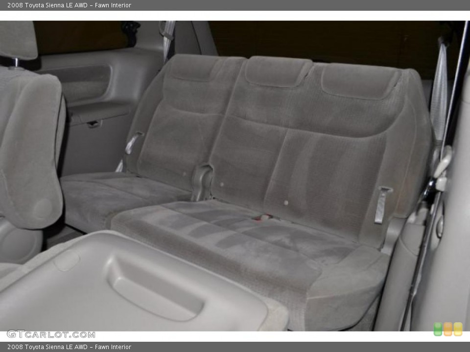 Fawn Interior Photo for the 2008 Toyota Sienna LE AWD #41533029
