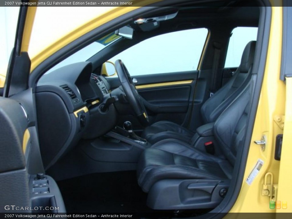 Anthracite Interior Photo for the 2007 Volkswagen Jetta GLI Fahrenheit Edition Sedan #41535140
