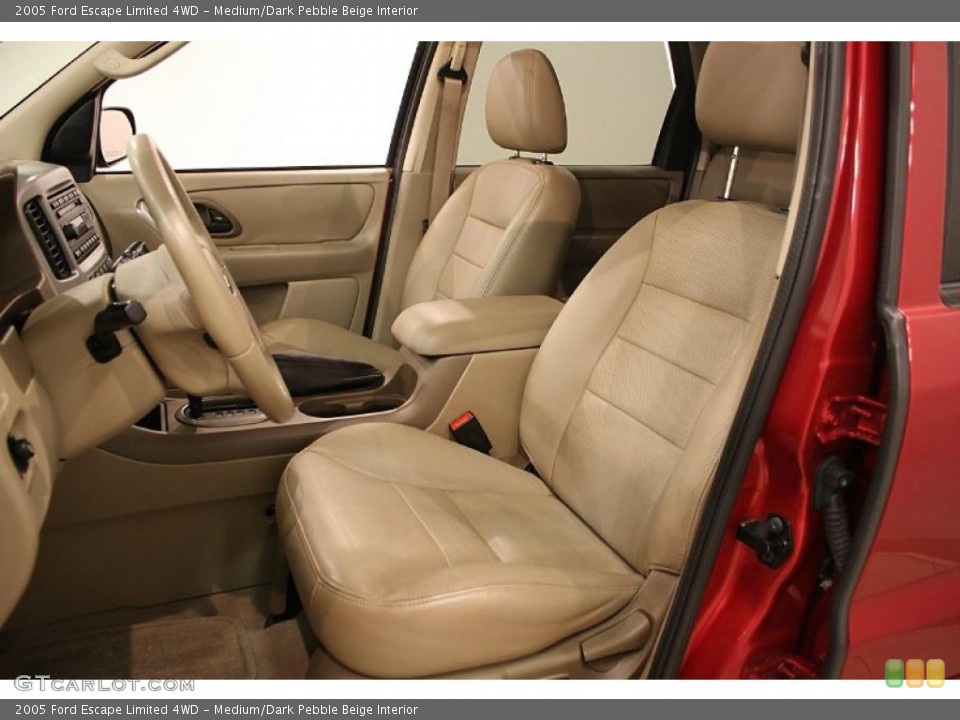Medium/Dark Pebble Beige Interior Photo for the 2005 Ford Escape Limited 4WD #41535400