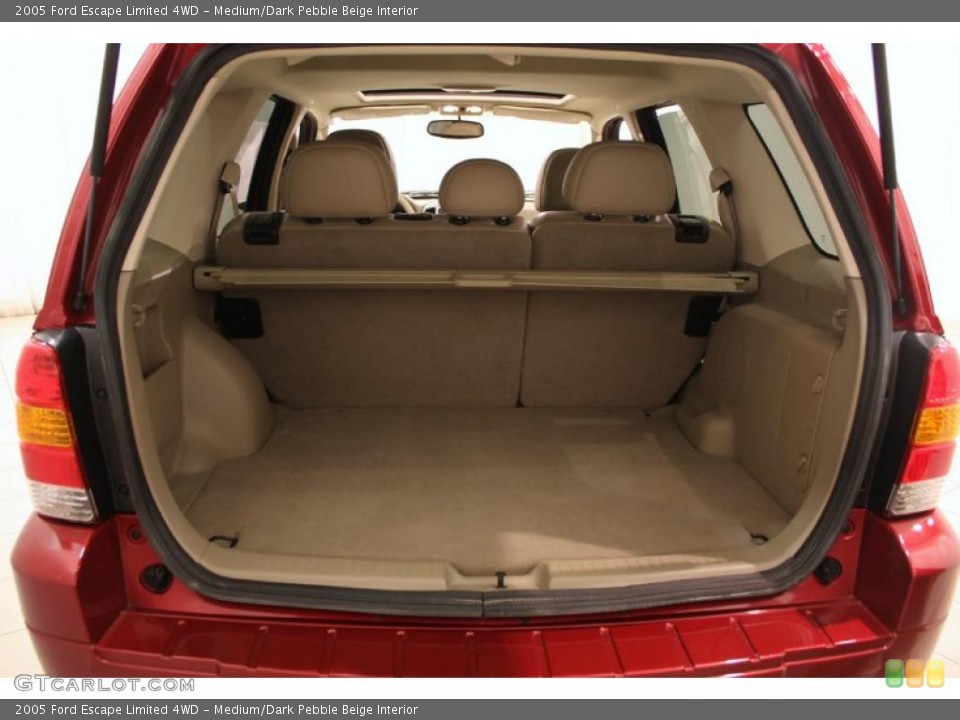 Medium/Dark Pebble Beige Interior Trunk for the 2005 Ford Escape Limited 4WD #41535540