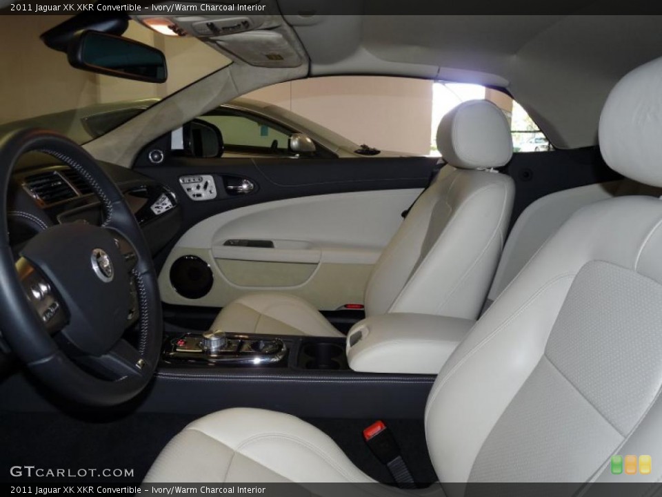 Ivory/Warm Charcoal Interior Photo for the 2011 Jaguar XK XKR Convertible #41535748