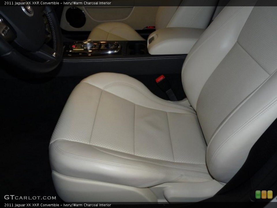 Ivory/Warm Charcoal Interior Photo for the 2011 Jaguar XK XKR Convertible #41535768