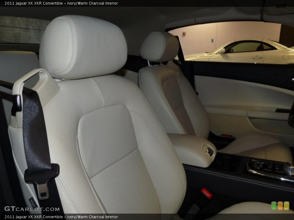 Ivory/Warm Charcoal Interior Photo for the 2011 Jaguar XK XKR Convertible #41535800