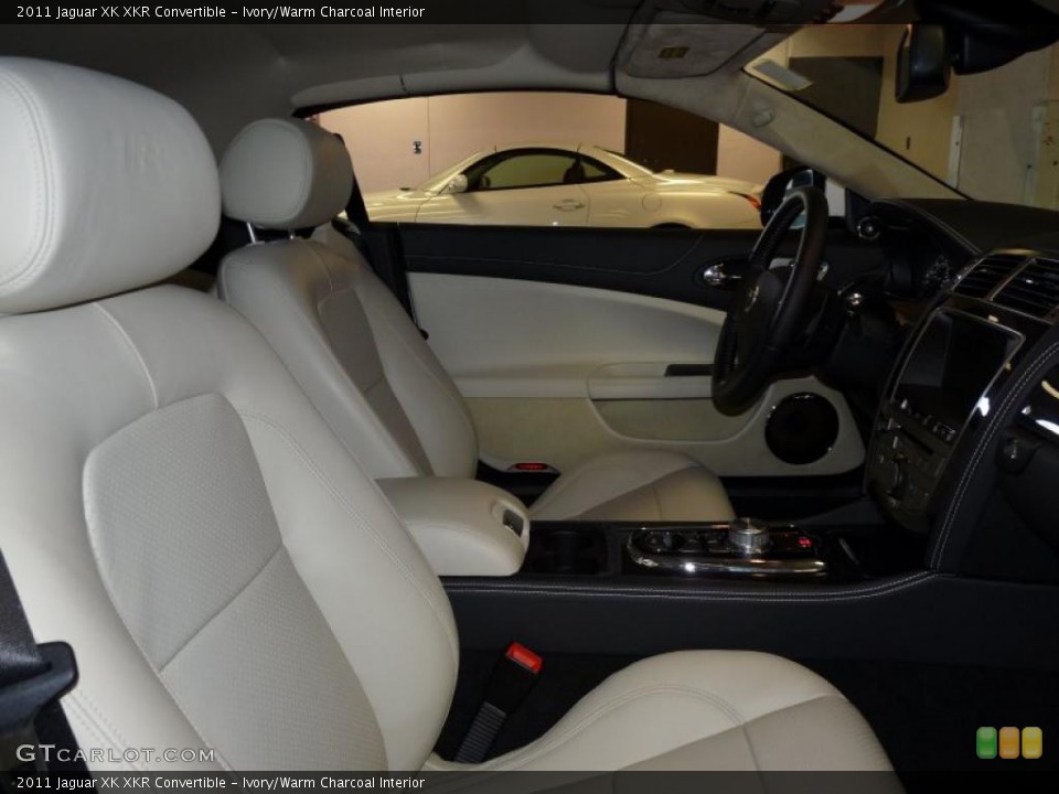 Ivory/Warm Charcoal Interior Photo for the 2011 Jaguar XK XKR Convertible #41535816