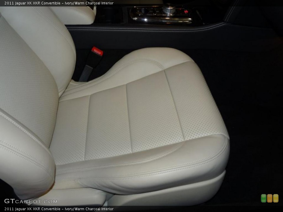 Ivory/Warm Charcoal Interior Photo for the 2011 Jaguar XK XKR Convertible #41535836