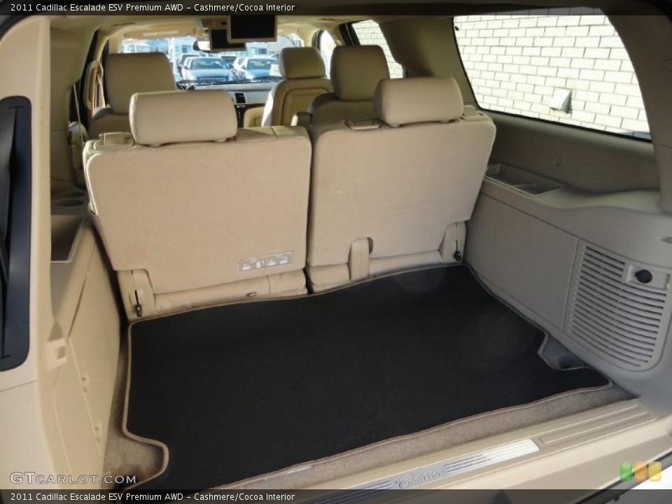 Cashmere/Cocoa Interior Trunk for the 2011 Cadillac Escalade ESV Premium AWD #41536216