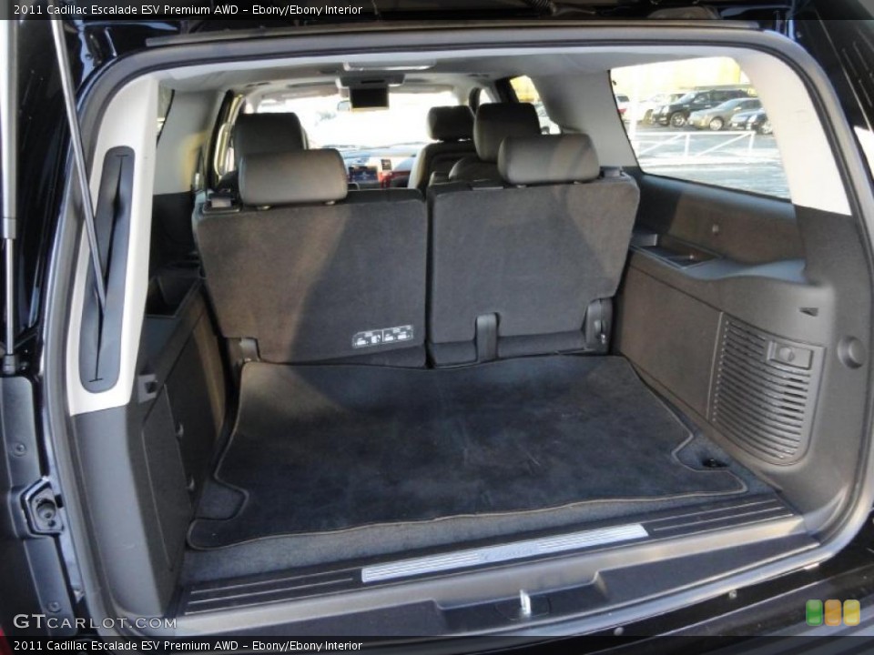 Ebony/Ebony Interior Trunk for the 2011 Cadillac Escalade ESV Premium AWD #41536536