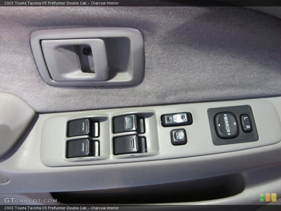 Charcoal Interior Controls for the 2003 Toyota Tacoma V6 PreRunner Double Cab #41538028