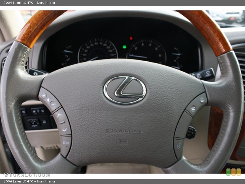 Ivory Interior Steering Wheel for the 2004 Lexus LX 470 #41538824