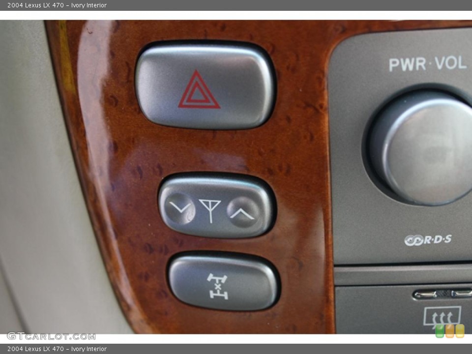 Ivory Interior Controls for the 2004 Lexus LX 470 #41538908