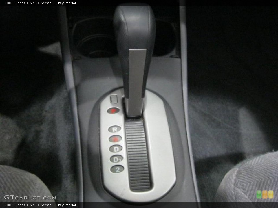 Gray Interior Transmission for the 2002 Honda Civic EX Sedan #41538916