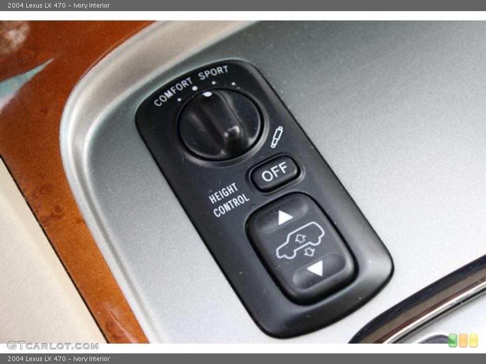 Ivory Interior Controls for the 2004 Lexus LX 470 #41538940