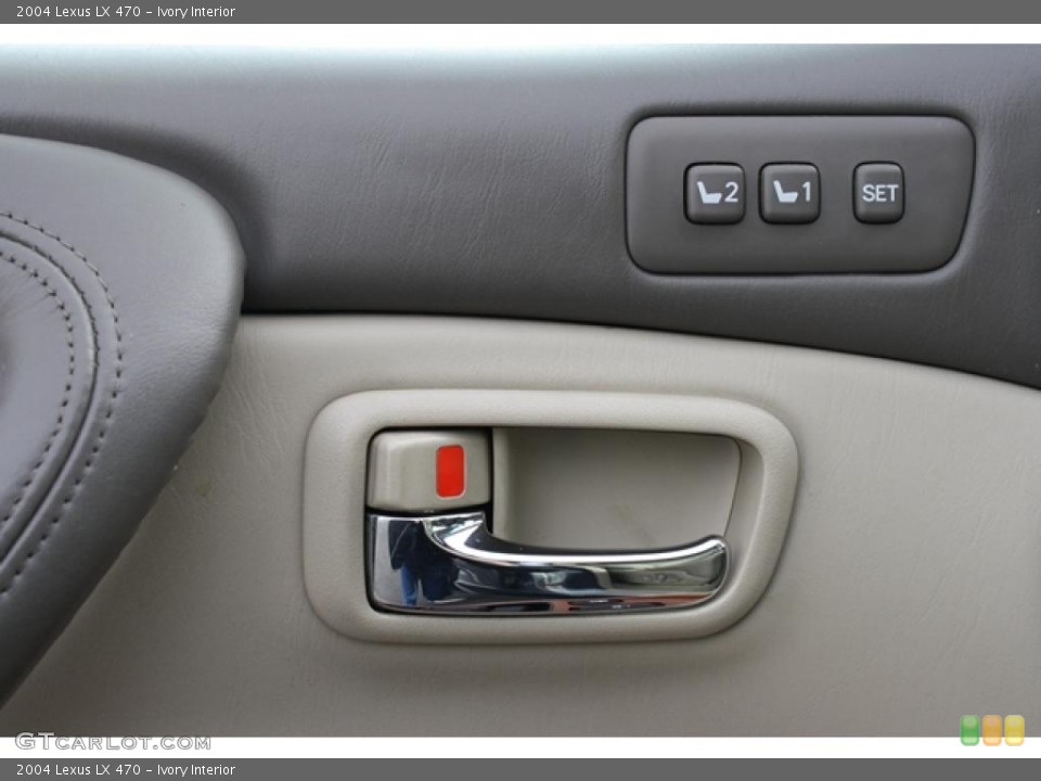 Ivory Interior Controls for the 2004 Lexus LX 470 #41539084