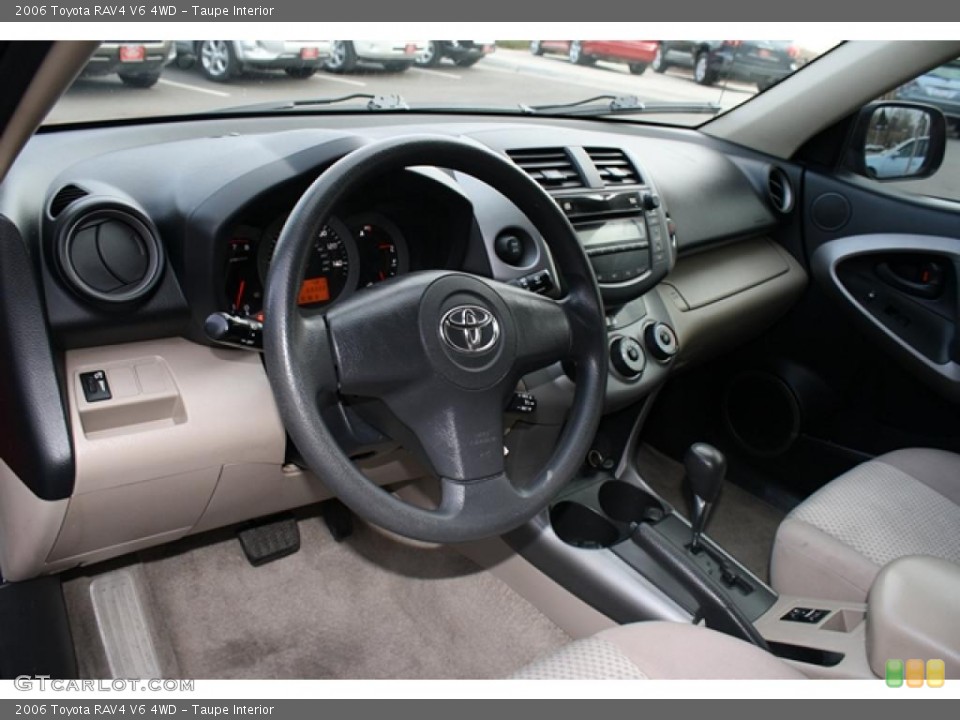 Taupe Interior Photo for the 2006 Toyota RAV4 V6 4WD #41539876