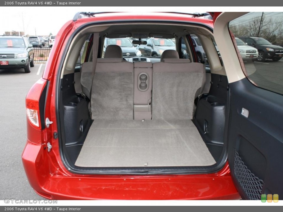Taupe Interior Trunk for the 2006 Toyota RAV4 V6 4WD #41540320