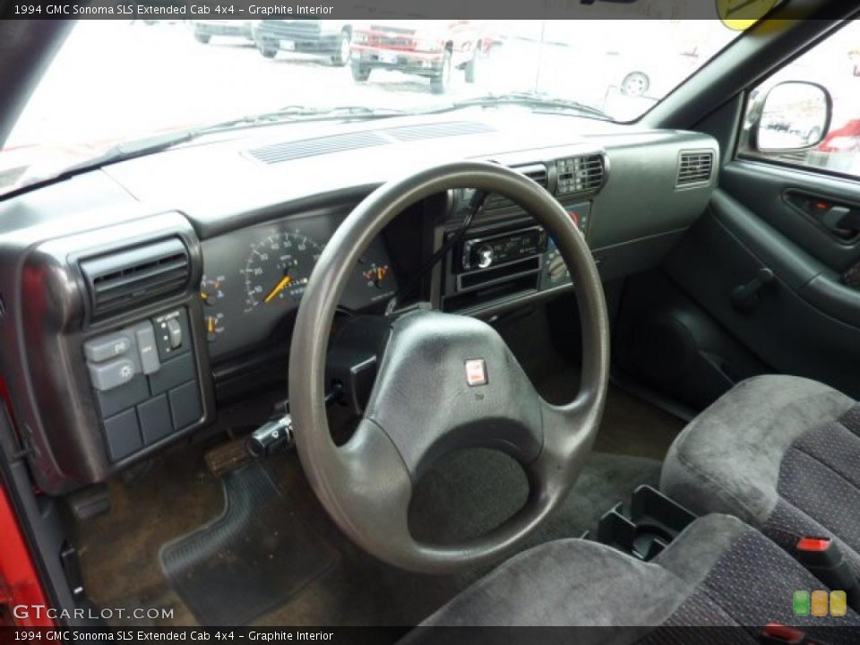 Graphite Interior Prime Interior for the 1994 GMC Sonoma SLS Extended Cab 4x4 #41541164